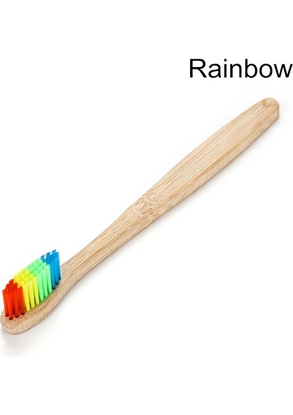Kleurrijke Milieuvriendelijke Natuurlijke Bamboe Tandenborstel Ağız Bakımı Bamboe Handvat Zachte Haren Tandenborstel Beyazlatma Tandenborstel (Yurt Dışından)
