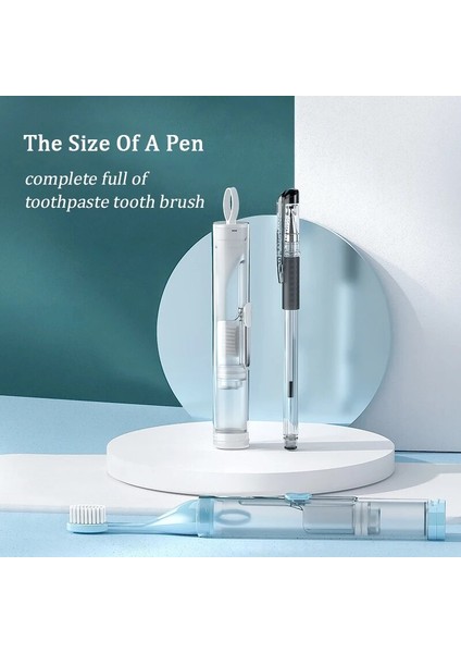 Seyahat Katlanabilir Diş Fırçası Açık Kamp Taşınabilir Doldurulabilir Diş Macunu Sıfır Atık Ağız Hijyeni Diş Bakımı Diş Arası Fırçası (Yurt Dışından) modelleri