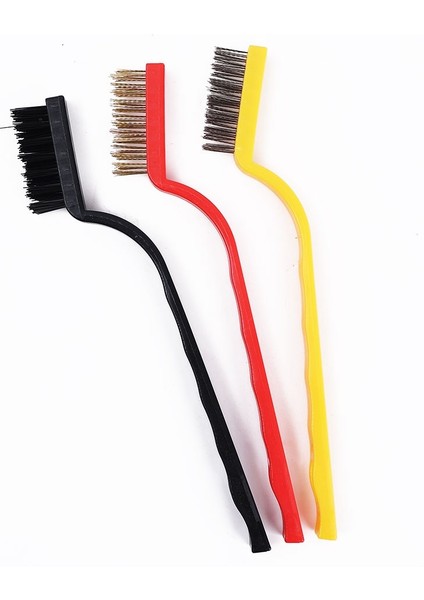 【sıcak】 3 Adet Tel Temiz Fırça Seti Saplı Ev Mutfak Kaynak Cürufu Paslanmaz Gaz Sobası Duman Plastik Temizleme Araçları Yağ Temizleyici (Yurt Dışından) indirimleri