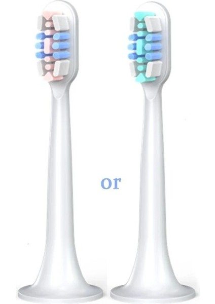 Sonic Elektrikli Diş Fırçası Kafası Için Değiştirin Xiaomi T300/500/T700/T100 Elektrikli Diş Fırçası Değiştirilebilir Dolum Nozulları Dropship (Yurt Dışından)