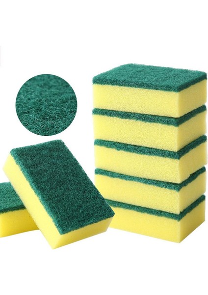 [sıcak] 1 Adet Dekontaminasyon Yüksek Yoğunluklu Sünger Mutfak Temizleme Araçları Yıkama Havluları Sünger Ovma Pedi Mikrofiber Bulaşık Temizleme Bezi (Yurt Dışından)