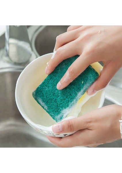 [sıcak] 1 Adet Dekontaminasyon Yüksek Yoğunluklu Sünger Mutfak Temizleme Araçları Yıkama Havluları Sünger Ovma Pedi Mikrofiber Bulaşık Temizleme Bezi (Yurt Dışından) fırsatları