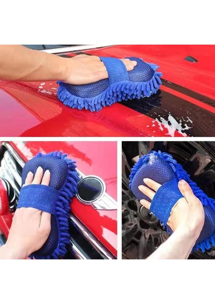 [ayak Izi] 1 Adet Araba Yıkama Süngeri Mercan Sünger Temizleme Oto Eldiven Şekillendirici Temizleme Süngeri Araba Bakım Detaylandırma Fırçaları Yıkama Malzemeleri Aracı (Yurt Dışından)