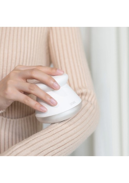 Sothıng Mini Taşınabilir Lint Remover Saç Topu Düzeltici Kazak Sökücü 6 Yaprak Kesici Kafa Motoru Olmadan Açık Pembe (Yurt Dışından)