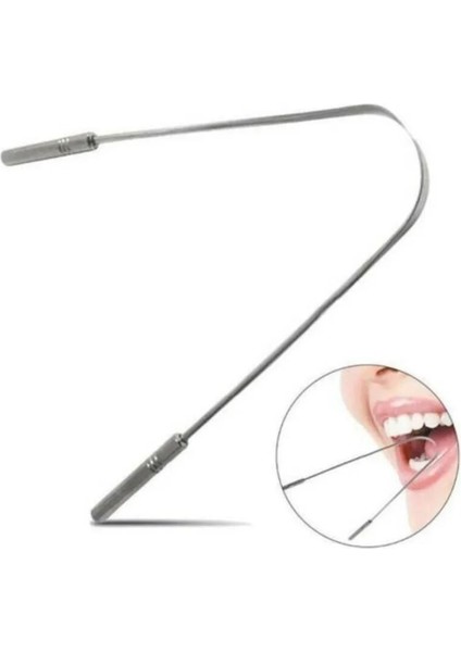 Adet Paslanmaz Çelik Dil Kazıyıcı Dil Temizleyici Fırça Taze Nefes Temizleme Kaplamalı Dil Diş Fırçası Ağız Hijyeni Bakımı Araçları (Yurt Dışından) modelleri