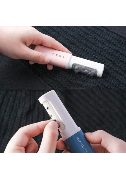 Taşınabilir Seyahat Çift Başlı Saç Topu Düzeltici Giysi Tüy Dökücü Giysiler Giysilere Zarar Vermeden Tıraş (Yurt Dışından) fırsatları