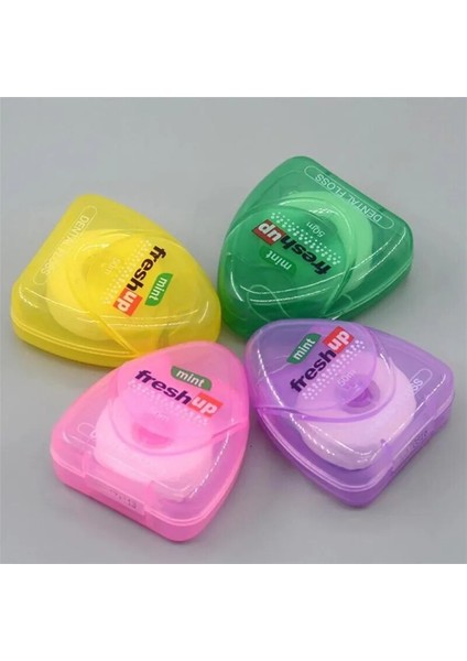 Doos + 10 Rulo 50M Tanden Bleken Mondhygien Tanden Reinigen Wax Muntsmaak Tandheelkundige Floss Spool Tandenstoker Tanden Bleken Set (Yurt Dışından) fiyatları