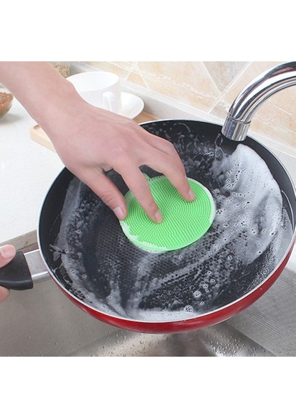 [sıcak] 6 Adet Silikon Temizleme Fırçaları Yumuşak Silikon Ovma Pedi Yıkama Süngeri Bulaşık Kase Pot Temizleyici Yıkama Aracı Mutfak Aksesuarları (Yurt Dışından) fırsatları