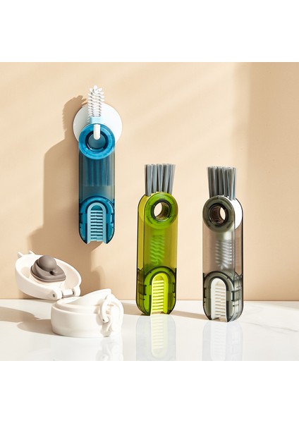 Bardak Kapağı Fırçası Üçü Bir Arada, Vakum Bardak, Bardak Kapağı Boşluk Temizleme, Fırçalama, Bardak Ağzı Bükülebilir, Şişe Başlığı, Pipet Fırçası (Yurt Dışından) fiyatları
