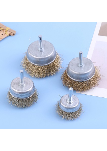 Matkap Döner Alet Için Çelik Tel Tekerlek Fırçası Metal Pas Temizleme Parlatma Fırçası Güneş Işığı Süper Mağaza (Yurt Dışından) modelleri