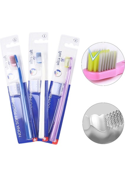 Adet U Şeklinde Ortodontik Diş Fırçası Yumuşak Kıl Ortodonti Diş Fırçası Ayracı Diş Fırçası Küçük Kafa Rastgele Renk (Yurt Dışından) fiyatları