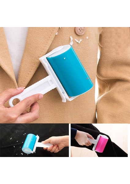 [bestgo]yeniden Kullanılabilir Lint Fırçası Toz Silecek Yıkanabilir Tıraş Çıkarıcı Yapışkan Rulo Çamaşır Ürünleri Ev Temizlik Araçları Temiz Ev (Yurt Dışından)