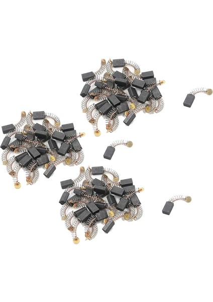 Xhhdqes 90 Adet Karbon Motor Fırçaları Elektrikli Döner Motor Aracı Dremel Elektrik Motorları Için Yedek Parça Tamir (12X8X5MM Taban) (Yurt Dışından)