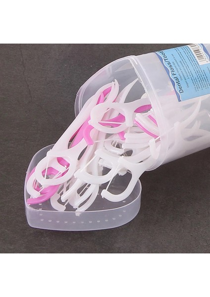 20/40/50 Adet Tek Kullanımlık Ipi Temizleme Diş Sopa 7.5 cm Ipi Çekme Diş Arası Fırça Pensesinde Diş Temizleme Araçları (Yurt Dışından)