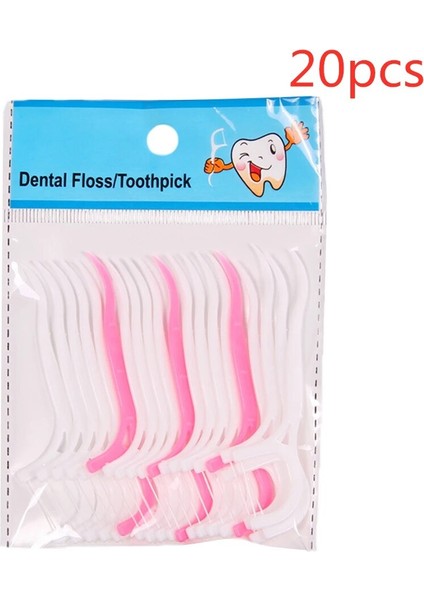 20/40/50 Adet Tek Kullanımlık Ipi Temizleme Diş Sopa 7.5 cm Ipi Çekme Diş Arası Fırça Pensesinde Diş Temizleme Araçları (Yurt Dışından) modelleri