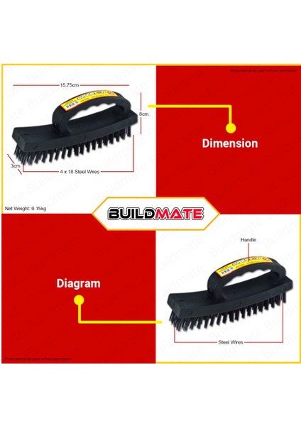 [sıcak] Creston Çelik Tel Fırça Dikdörtgen 4 x 18 FH3375 •buıldmate• (Yurt Dışından) modelleri