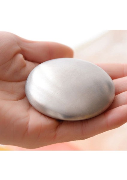 Adet Taşınabilir Temizlik Paslanmaz Çelik Yuvarlak El Sabunu Ortadan Kaldıran Koku Giderici, Rastgele Stil Teslimat (Yurt Dışından) fiyatları