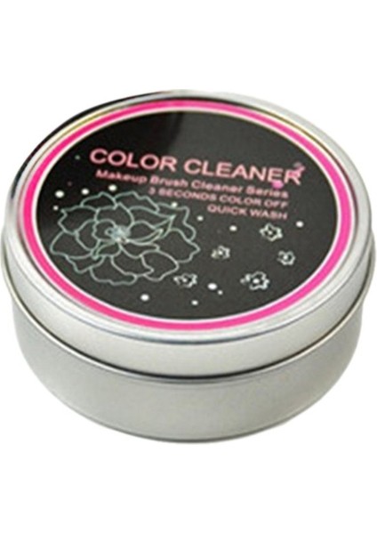 Kuru Temizleme Süngeri Teneke Kutu Makyaj Fırçası Temizleyici Kozmetik Makyaj Araçları Temiz - Siyah (Yurt Dışından) fiyatları