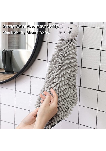 Karikatür El Havlusu Silin Mutfak Tüy Bırakmayan Temiz Mutfak Banyo Tuvalet Emici Çabuk Kuruyan Havlu Yumuşak Dokunuş El Temizleme (Yurt Dışından) fiyatları