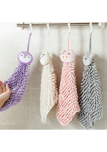 Karikatür El Havlusu Silin Mutfak Tüy Bırakmayan Temiz Mutfak Banyo Tuvalet Emici Çabuk Kuruyan Havlu Yumuşak Dokunuş El Temizleme (Yurt Dışından) fırsatları