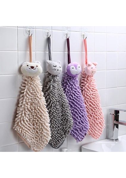 Karikatür El Havlusu Silin Mutfak Tüy Bırakmayan Temiz Mutfak Banyo Tuvalet Emici Çabuk Kuruyan Havlu Yumuşak Dokunuş El Temizleme (Yurt Dışından) indirimleri