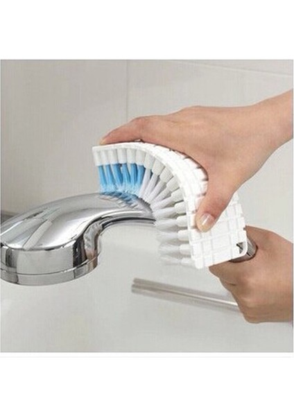 [eğlenceli Canlı] 1 Pc Temizleme Fırçası 360 Derece Esnek Köşe Temizleme Fırçası Mutfak Lavabo Fırçası Banyo Tuvalet Taşınabilir Ev Kanca Tasarlanmış (Yurt Dışından)