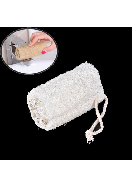 1x Doğal Lif Kabağı Luffa Lif Kabağı Sünger Banyo Duşu Spa ve Vücut Kesici (Yurt Dışından) fiyatları