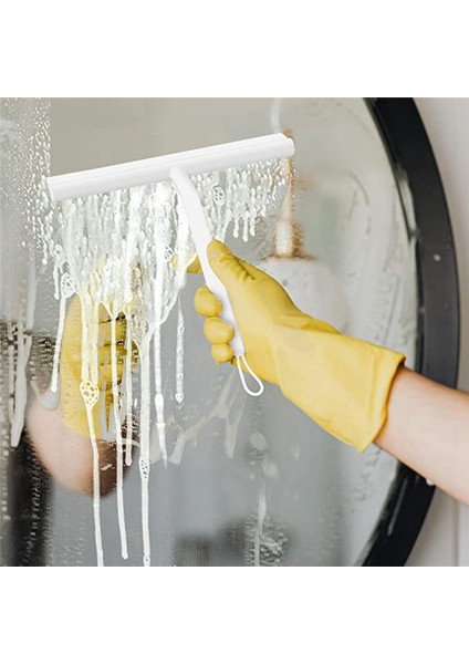 Banyo, Kapı, Araba ve Mobilya Için Kanca ve Ipli Silikon Duş Sileceği (Yurt Dışından)