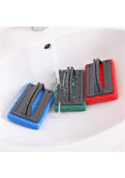Mutfak Temizleme Banyo Tuvalet Mutfak Cam Duvar Temizleme Banyo Fırçası Plastik Saplı Sünger Banyo Alt Bathup Fırça Temizleyici (Yurt Dışından)