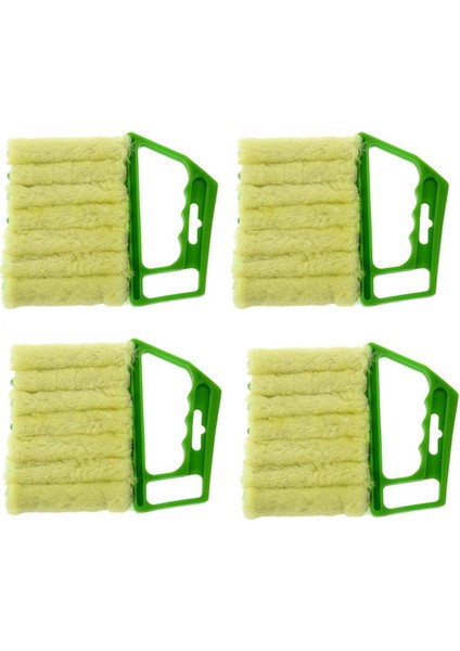 Xhhdqes 4 Adet El Jaluzi Temizleyici Panjur Perde Fırçası Toz Sökücü Klima Için Ev/araba Havalandırmaları/fan/panjurlar-Yeşil (Yurt Dışından) fiyatları