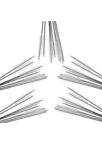 10 Adet Naylon Saman Temizleyiciler Fırça Içme Borusu Paslanmaz Çelik Cam (Yurt Dışından)