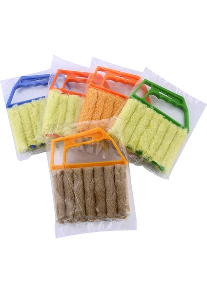 Kör Bıçak Temizleme Bezi Pencere Temizleme Fırçası Faydalı Mikrofiber Yıkanabilir Alet (Yurt Dışından)