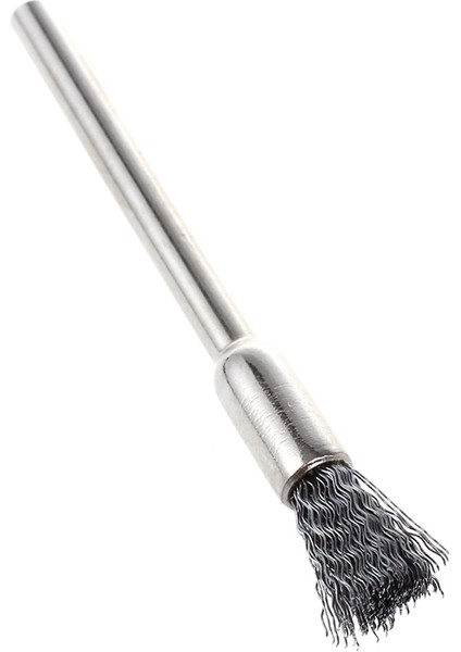 Beerıs Matkap Için 5 Adet Tel Fırça 3 mm x 5 ve 5 Adet Döner Aletler Için 15 mm Çelik Tel Fırça Düz Öğütücü (Yurt Dışından)