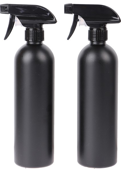 2x 500 ml Plastik Siyah Tetik Şişe Araba Temizleme Spreyi Çok Fonksiyonlu Şişe Sevıch (Yurt Dışından)