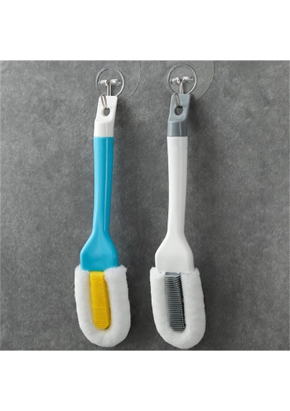 [ayak Izi] Yaratıcı Çok Fonksiyonlu Uzun Saplı Yumuşak Kıllı Ayakkabı Fırçası Asılabilir Ev Temizleme Ayakkabı Fırçası Temizleme Fırçası (Yurt Dışından) indirimleri