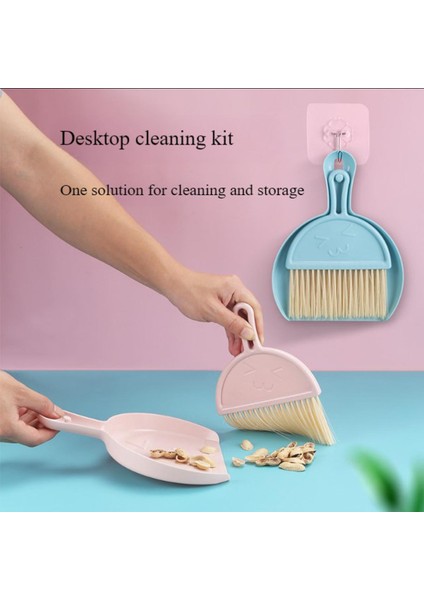 Küçük Süpürge Faraş Kombinasyonu Ev Seti Mini Küçük Öğrenci Kitabı Masaüstü Toz Giderme Temizleme Pencere Eşiği Yumuşak Fırça (Yurt Dışından) fiyatları
