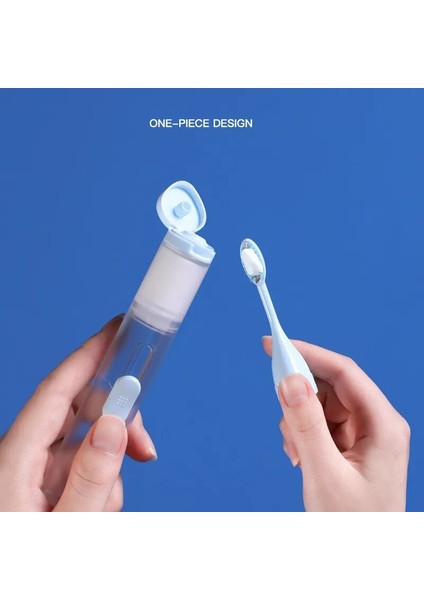 Taşınabilir Ortodontik Diş Fırçası 2 In 1 Katlanır Tek Parça Tasarım Diş Macunu Diş Fırçası Taşınabilir Seyahat Yumuşak Diş Fırçası Seti (Yurt Dışından) modelleri