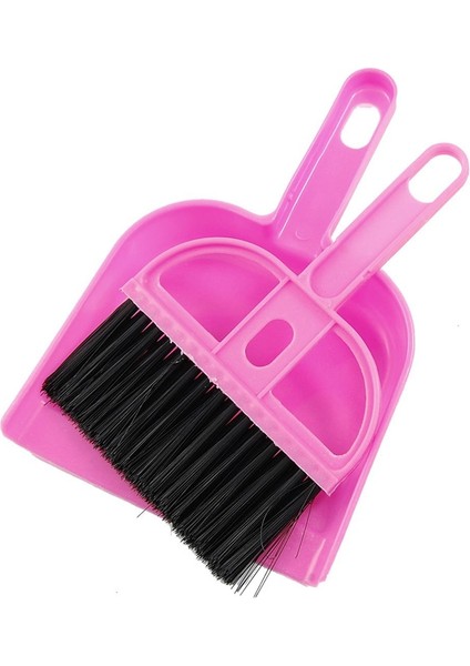 Ofis Ev Araba Temizleme Mini Çırpma Süpürge Faraş Pembe Siyah (Yurt Dışından)