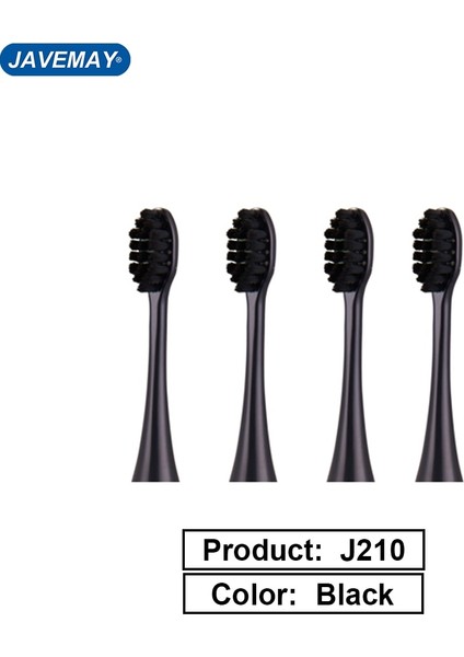 J210 Elektrikli Diş Fırçası Kafası Yumuşak Fırça Kafası BRUSHHEADJ210 Javemay Ürünleri Için Hassas Yedek Meme (Yurt Dışından)