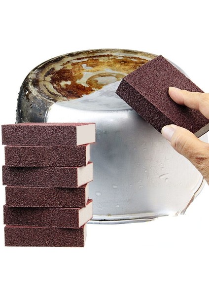 [weja]sünger Sihirli Silgi Kireç Çözücü Zımpara Temizleme Fırçası Silikon Karbür Kireç Çözücü Temizleme Fırçası Soba Üst Tencere Mutfak Gereçleri (Yurt Dışından) fırsatları