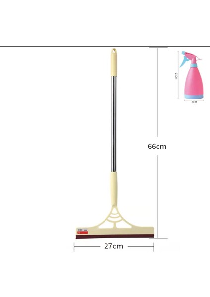 Ev Silme Cam Kazıma Pencere Boyutu Su Kazıma Masası Kazıyıcı Silecek Uzun Çubuk Temizleme Aracı (Yurt Dışından)