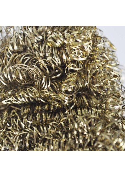 Takım Tezgahı Için 8cm Çaplı Bakır Spiral Ovma Temizleme Topu (Yurt Dışından)