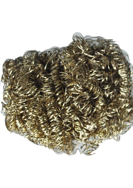 Takım Tezgahı Için 8cm Çaplı Bakır Spiral Ovma Temizleme Topu (Yurt Dışından)