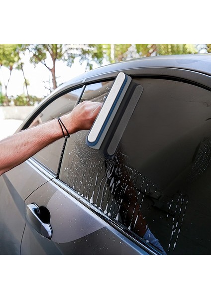3ın1 Araç Ön Camı Temizleme Fırçası Çift Taraflı Silikon Silecek Ekran Fırçası Cam Pencere Fırçası Otomatik Temizleme Aracı (Yurt Dışından) fiyatları