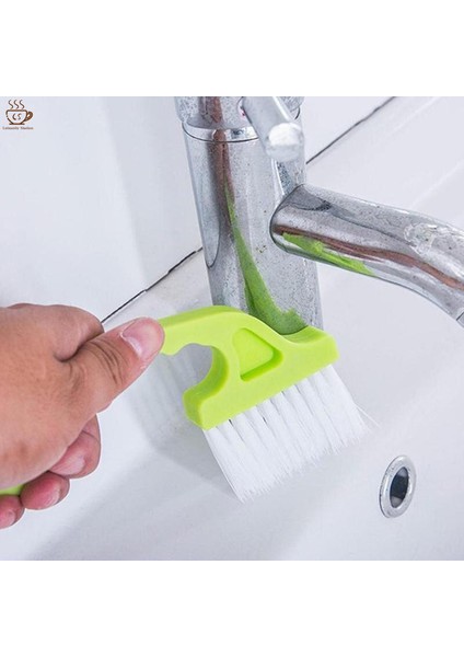 Kuğu Şeklindeki Pencere Oluğu Slayt Ray Fırçası Köşe Oluğu Boşluk Temizleme Fırçası Kazıyıcı Fırça Pencere Oluğu Soba Boşluğu Temizleyici Ev Derin Temizlik Aracı (Yurt Dışından) fırsatları