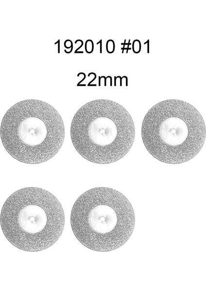 Iyı Ck 5 Adet Diş Elmas Disk Diskler Çift Taraflı Grit Kesme Diski Aracı 0.2mm Kalınlık Diş Laboratuvarı 22MM/19MM/16MM (Yurt Dışından)