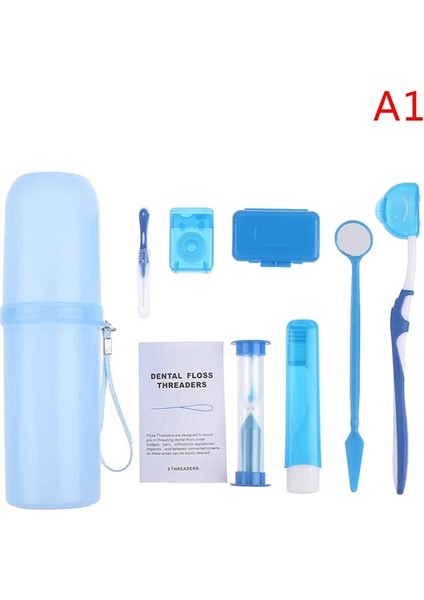 Adet/takım Ağız Temizleme Bakımı Diş Diş Ortodonti Kitleri Beyazlatma Aracı Takım Elbise Interdental Fırça Taşınabilir (Yurt Dışından)