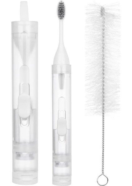 Taşınabilir Dil Fırçası Oral Dil Temizleyici Yumuşak Seyahat Tutun Diş Macunu Açık Diş Fırçası Diş Temiz Araçları Katlanır Diş Fırçası (Yurt Dışından)