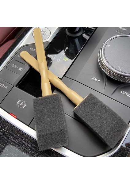 Adet Mini Araba Klima Sünger Fırçalar Hava Çıkışı Yumuşak Sünger Kafa Toz Giderme Temizleme Detaylandırma Fırçası Oto Iç Aksesuarları (Yurt Dışından) fiyatları