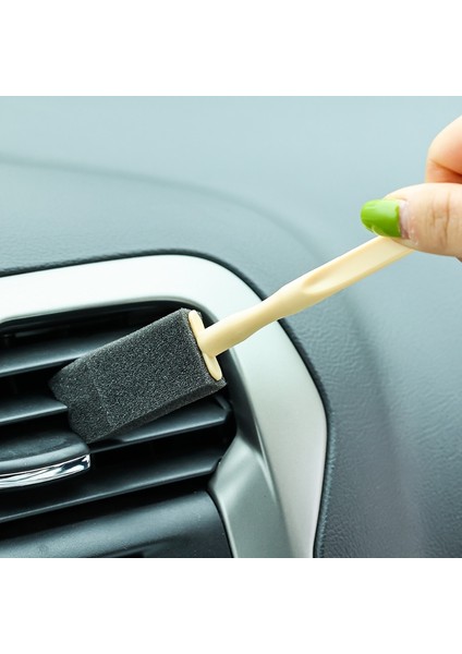 Adet Mini Araba Klima Sünger Fırçalar Hava Çıkışı Yumuşak Sünger Kafa Toz Giderme Temizleme Detaylandırma Fırçası Oto Iç Aksesuarları (Yurt Dışından) modelleri